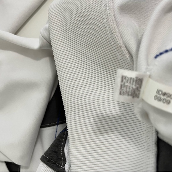 Express White Gray Argyle Full Zip Long Sleeve Jacket - Picture 12 of 15